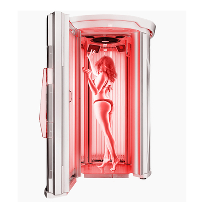 Hotsale Vertical Solarium Stand Up Solarium Łóżko do opalania w pomieszczeniach Maszyna do opalania w domu Łóżko do opalania w domach Maszyna do opalania Solarium Solarium do opalania skóry